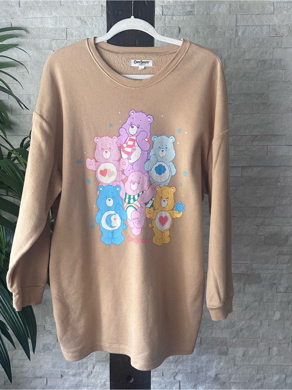 Care Bears Graphic Crewneck Lounge Pajamas Size M